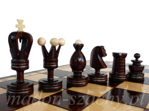 шахматныя фігуры выразаныя з мармуру, магнітныя, турнірныя вытворца Польшча